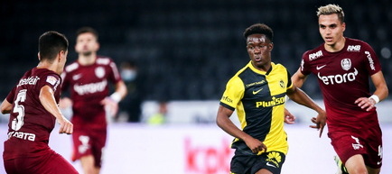 Liga Campionilor, turul III preliminar, retur: Young Boys Berna - CFR Cluj 3-1